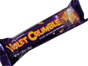 Violet Crumble Milk Chocolate Candy Bar in purple wrapper with golden lettering