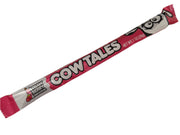 Cow Tales Strawberry pink and white smoothie candy stick
