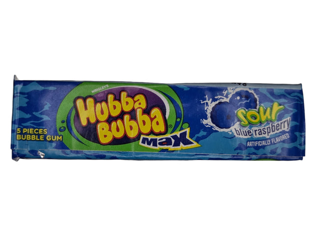 Hubba Bubba Max Sour Blue Raspberry 1.41 oz