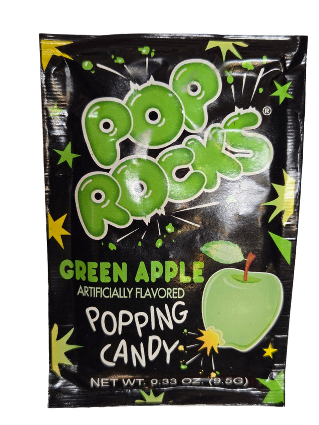 Pop Rocks Green Apple .33oz
