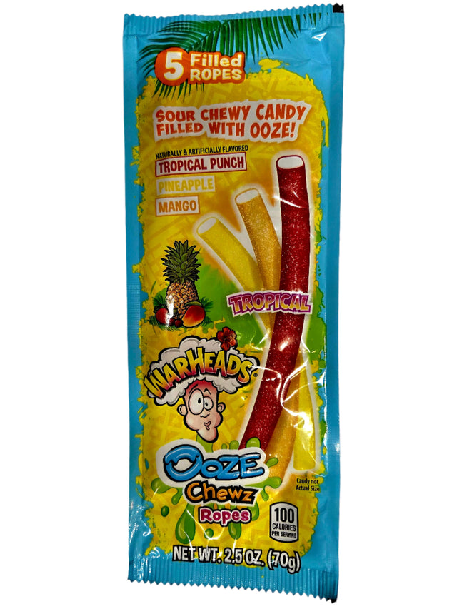 Warheads Ooze Chews Ropes