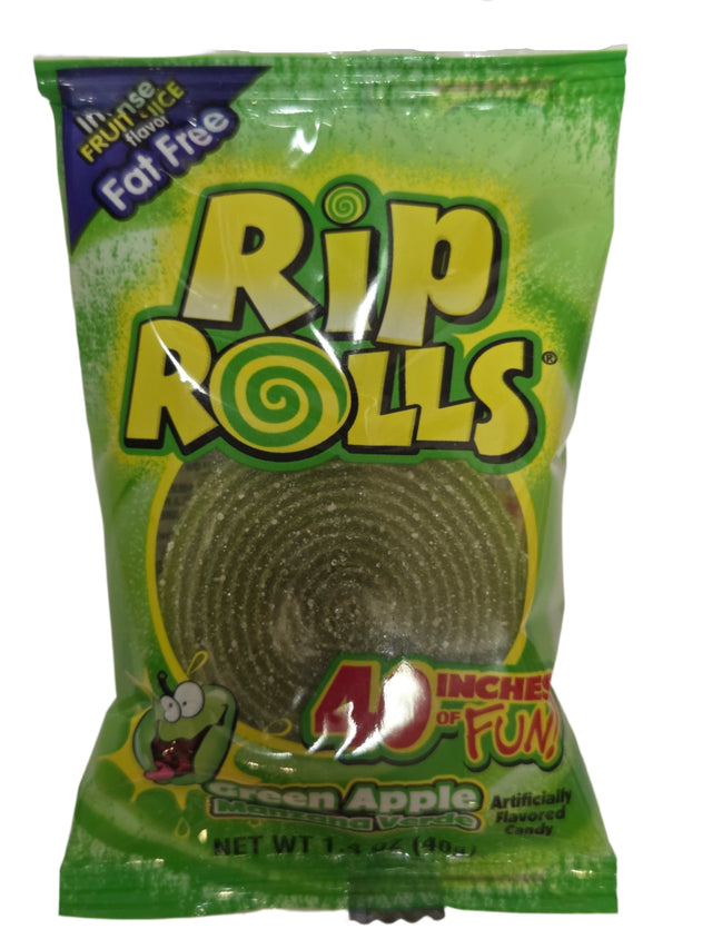 Rip Rolls Sour Green Apple