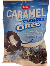 Caramel Creams with Oreo 3.2 oz peg bag