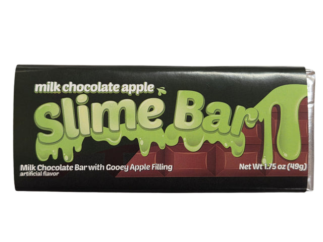 Slime Milk Chocolate Apple Candy Bar