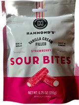 Hammonds Strawberry Sour Bites 6.75oz
