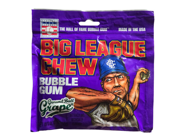 Big League Chew Grape Bubble Gum