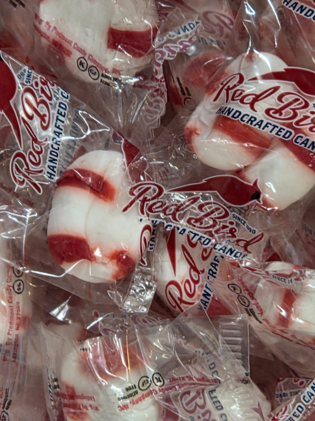 Red Bird Peppermint Puffs Candy