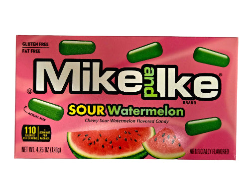 Mike and Ike Sour Watermelon Theater Box