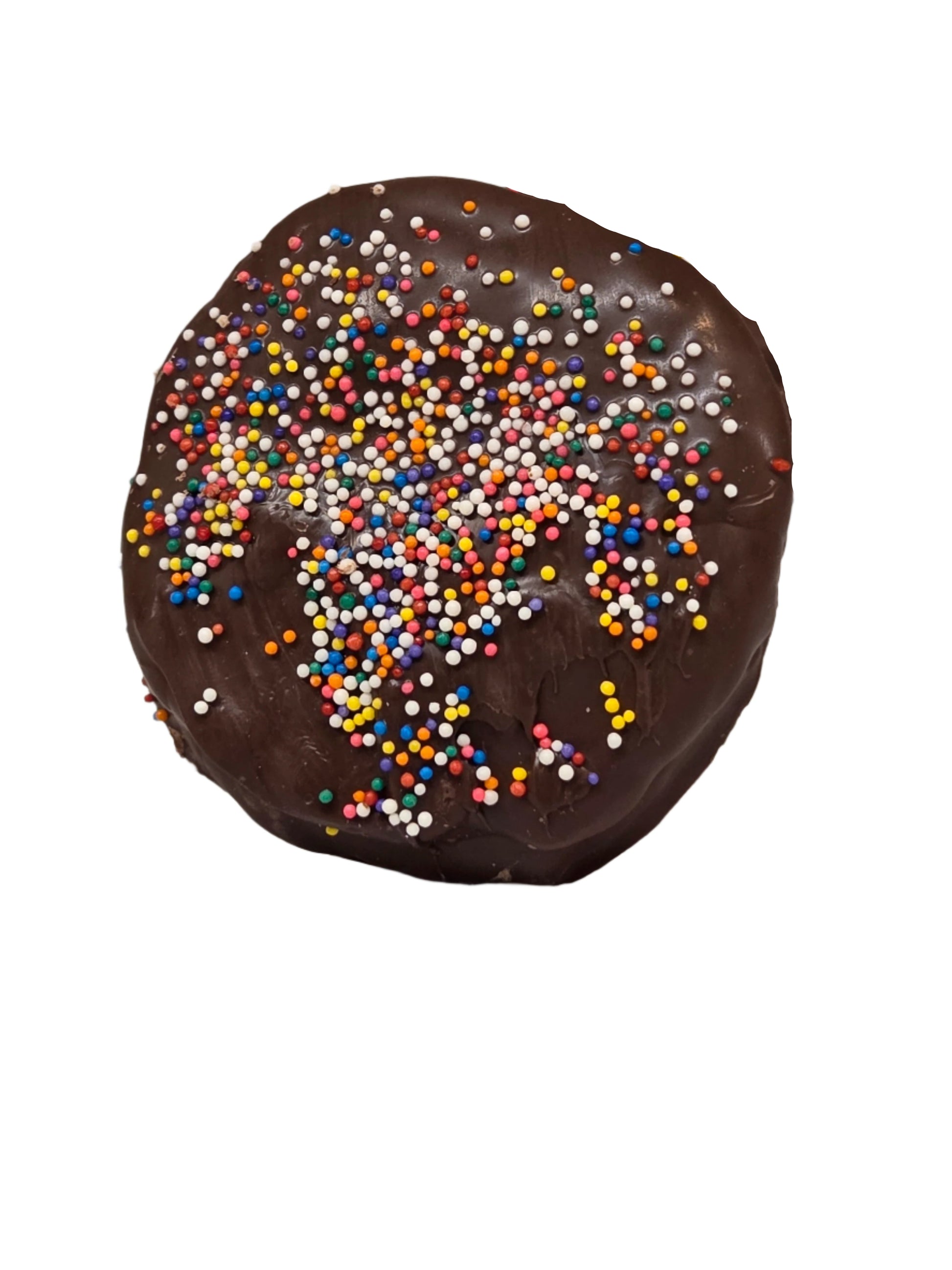 Grandma’s Choc Chip dual Cookie with rainbow sprinkles