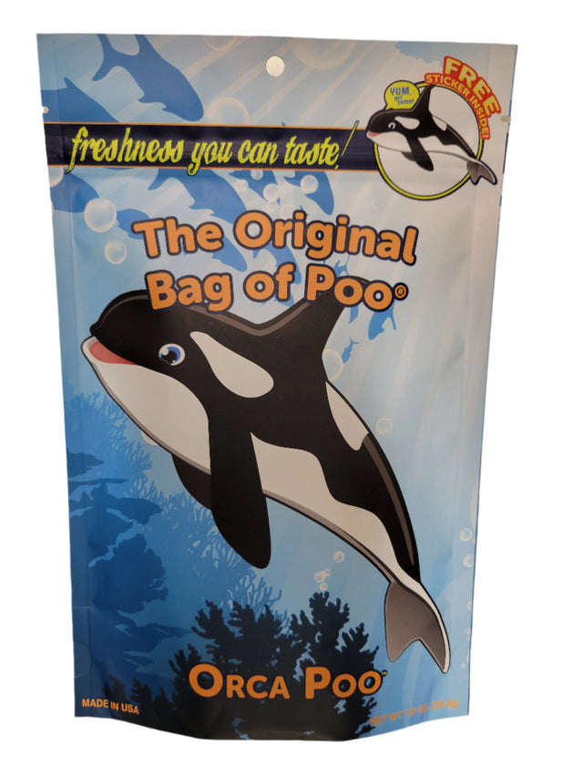 Orca Poo Blueberry Cotton Candy 1 oz