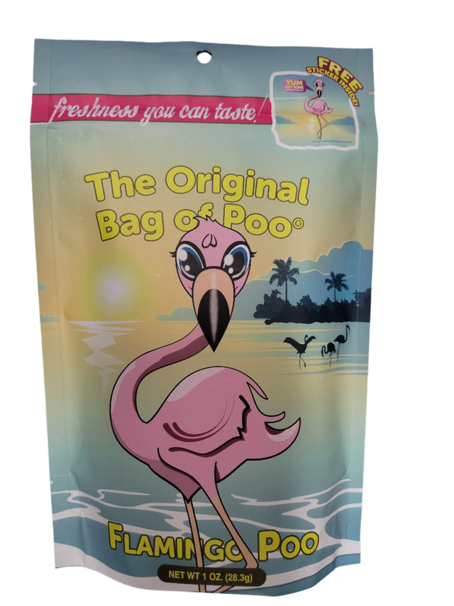 Flamingo Poo Strawberry Cotton Candy
