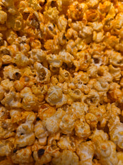 16 oz bag of premium cheese corn with crunchy cheddar coating