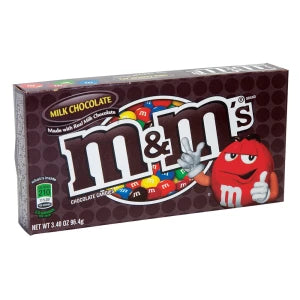 M & M's Plain Theater Box