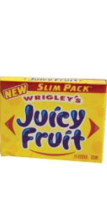 Wrigley's Juicy Fruit Gum 15 Stk