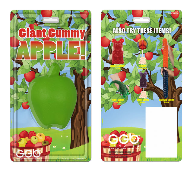 Giant Gummy Apple approx 7 oz
