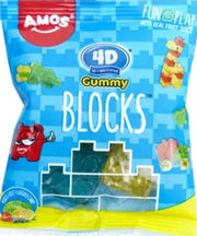 4D Gummy Blocks Peg Bag