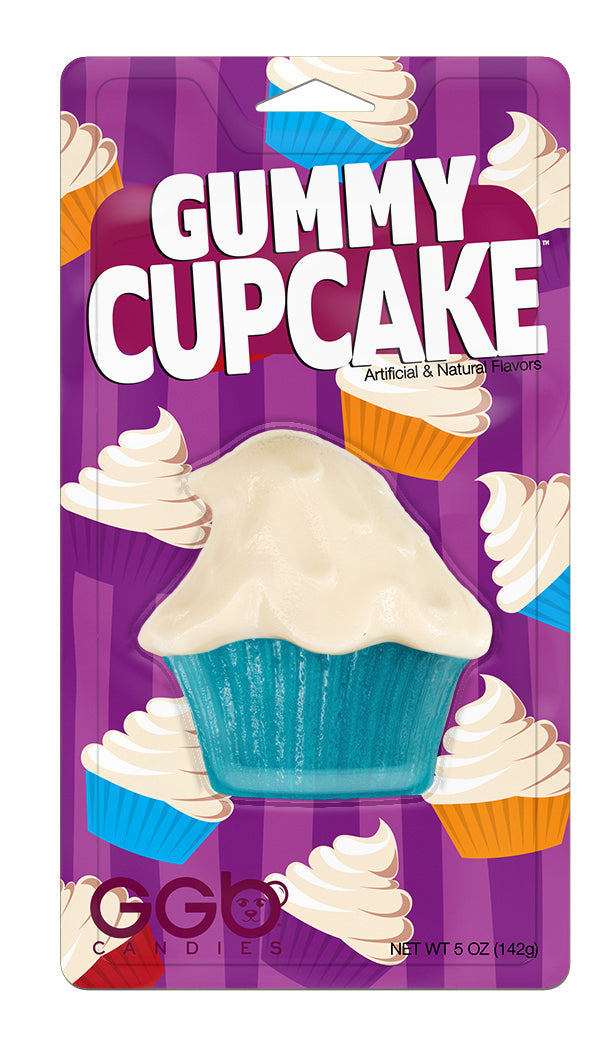 Giant Gummy Cupcake Cherry