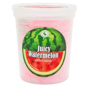 Juicy Watermelon Cotton Candy 1.75 oz in pink with watermelon label