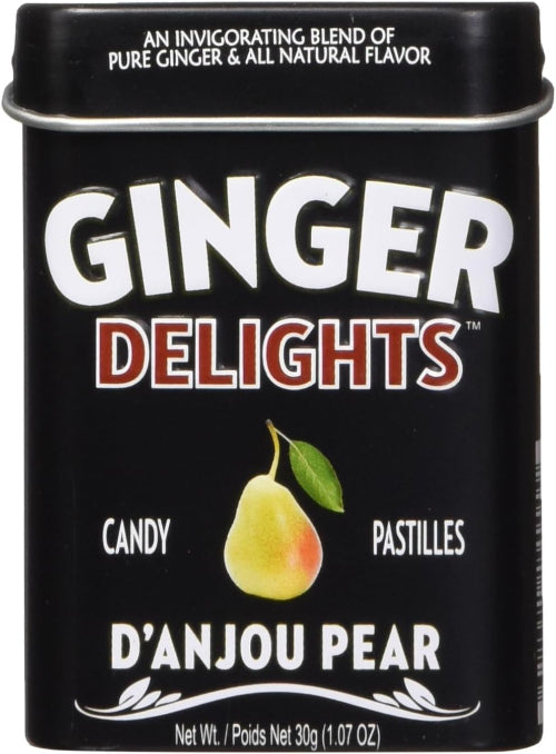 Ginger Delights D'Anjou Pear Pastilles Tin