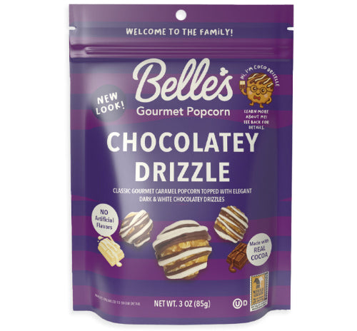 Belles Gourmet Popcorn Chocolatey Drizzle