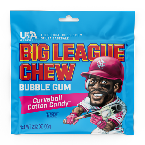 Big League Chew Cotton Candy Bubble Gum