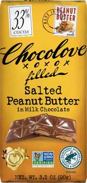 Chocolove Salted Peanut Butter Bar