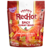 Frank's Red Hot Spicy Gummy Bears Peg Bag
