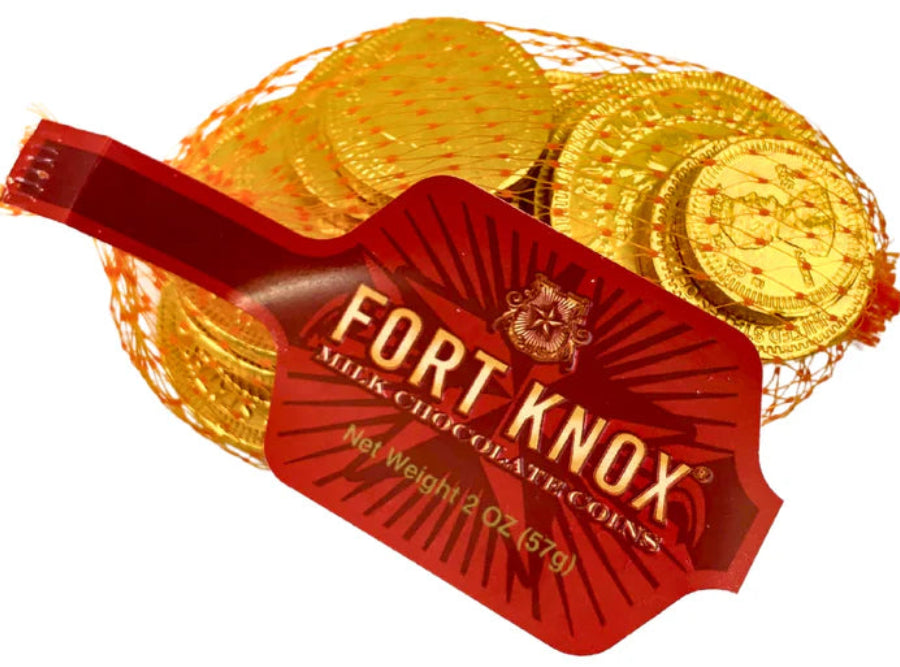 Fort Knox Gold Coin Mesh Bag