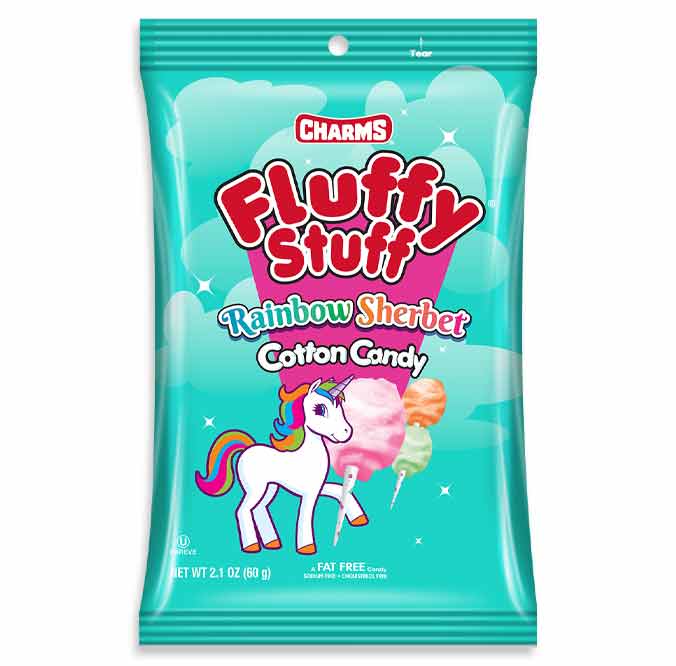Fluffy Stuff Rainbow Sherbet Cotton Candy