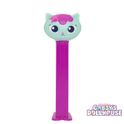 Mint green and pink Gabby’s Dollhouse Mercat cat PEZ dispenser