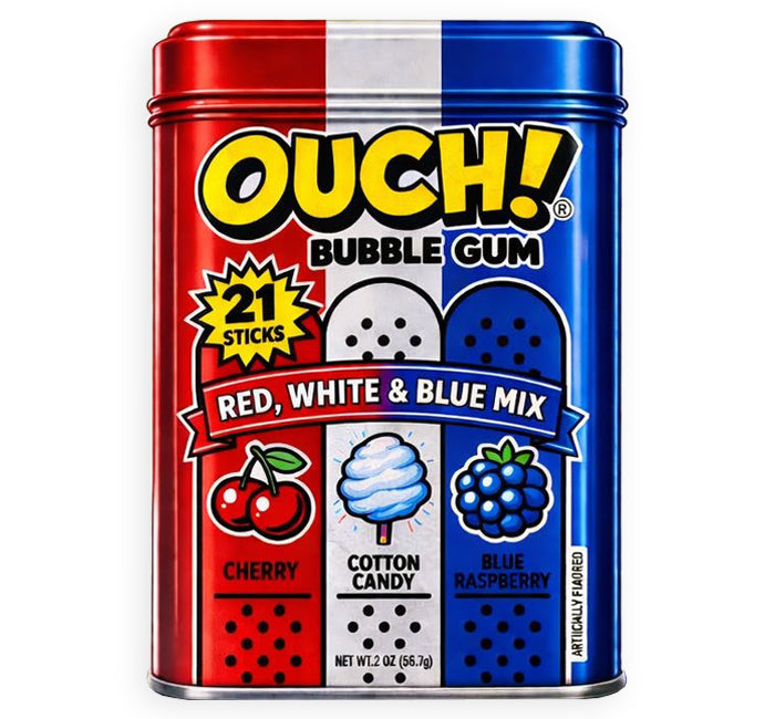Ouch! Bubble Gum & Tin