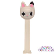 Pandy Paws PEZ dispenser from Gabby’s Dollhouse, beige cat with pink inner ears