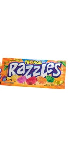 Razzles Tropical Gum