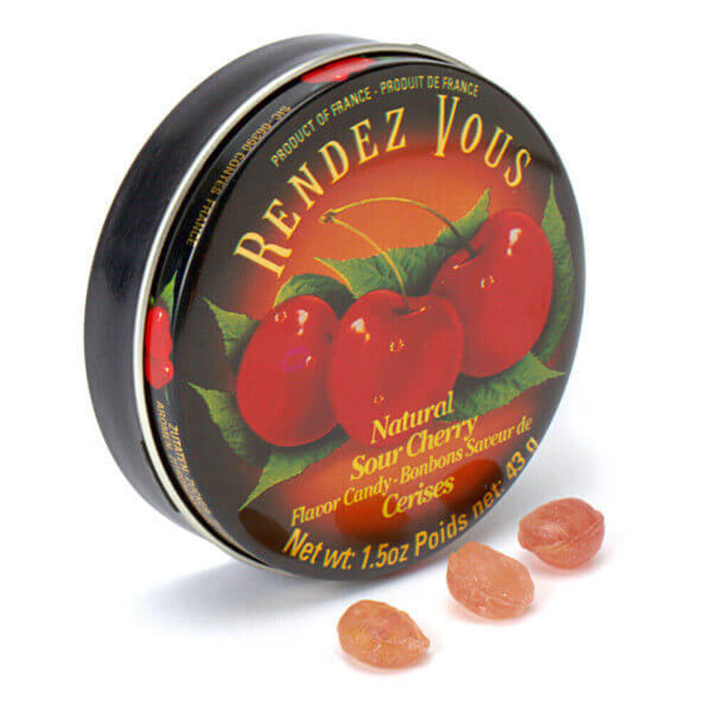 Rendez Vous Sour Cherry Candy Tin