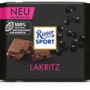 Ritter Sport Milk Chocolate with Licorice
