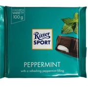 Ritter Sport Dark Chocolate Peppermint Cream Bar