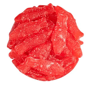 Sour Red Gummy Fish