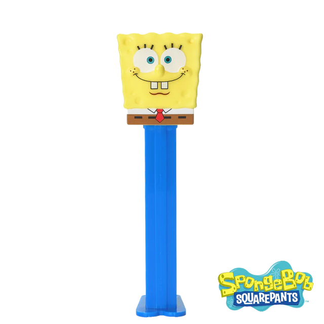 PEZ SPONGEBOB SQUAREPANTS SMILING
