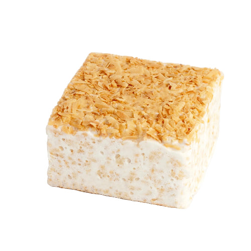 Crispery Toasted Coconut Crispy Cake
