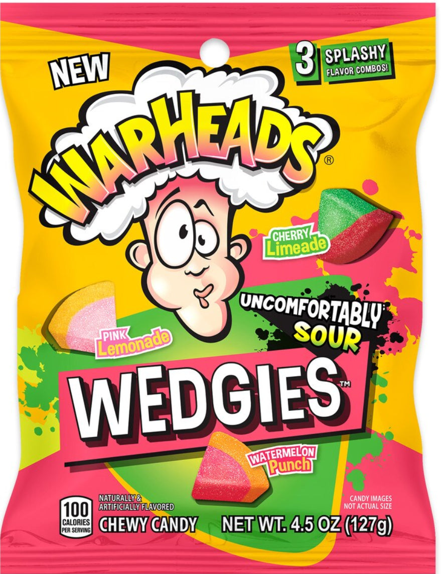 Warheads Wedgies Peg Bag