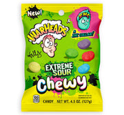 Warheads Extreme Sour Chewy Candy Peg Bag