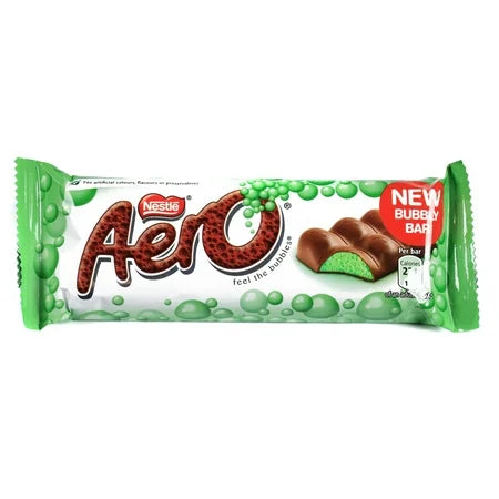 Aero Bubbly Peppermint Bar