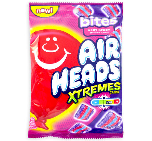 Airheads Xtremes Bites Very Berry Peg Bag