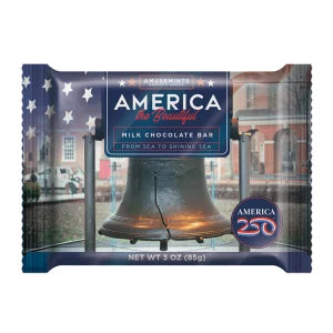America the Beautiful Milk Chocolate Candy Bar