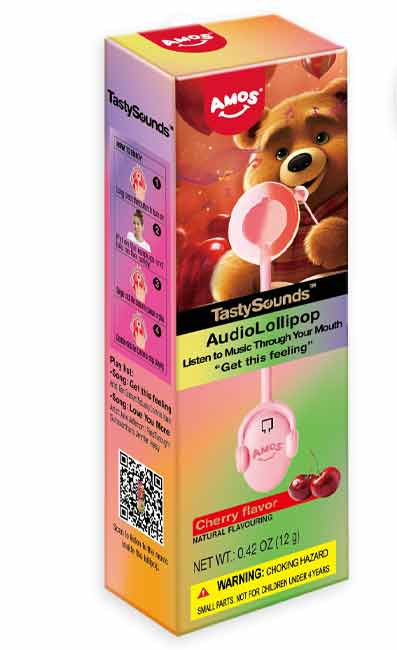 TastySounds Cherry Audio Lollipop