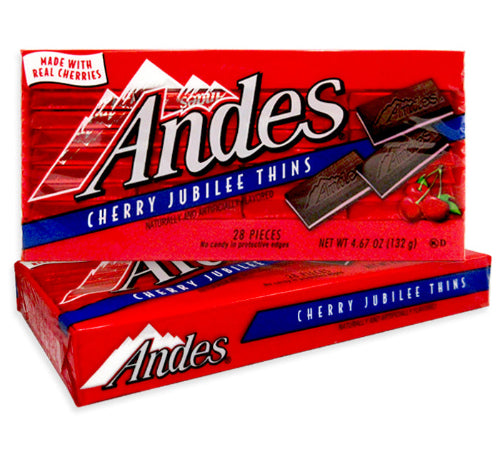 Andes Cherry Jubilee Thins Box