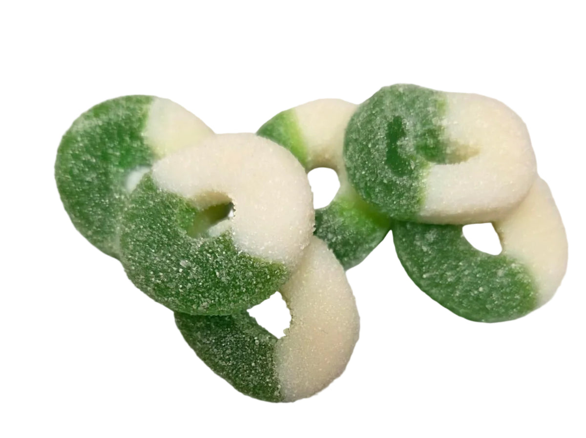 Gummy Green Apple Rings
