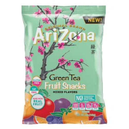 Arizona Green Tea Fruit Snacks Peg Bag