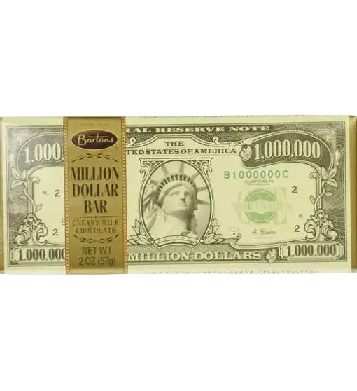 Million Dollar Milk Chocolate Bar