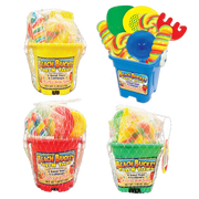 Beach Bucket Toy with Candy